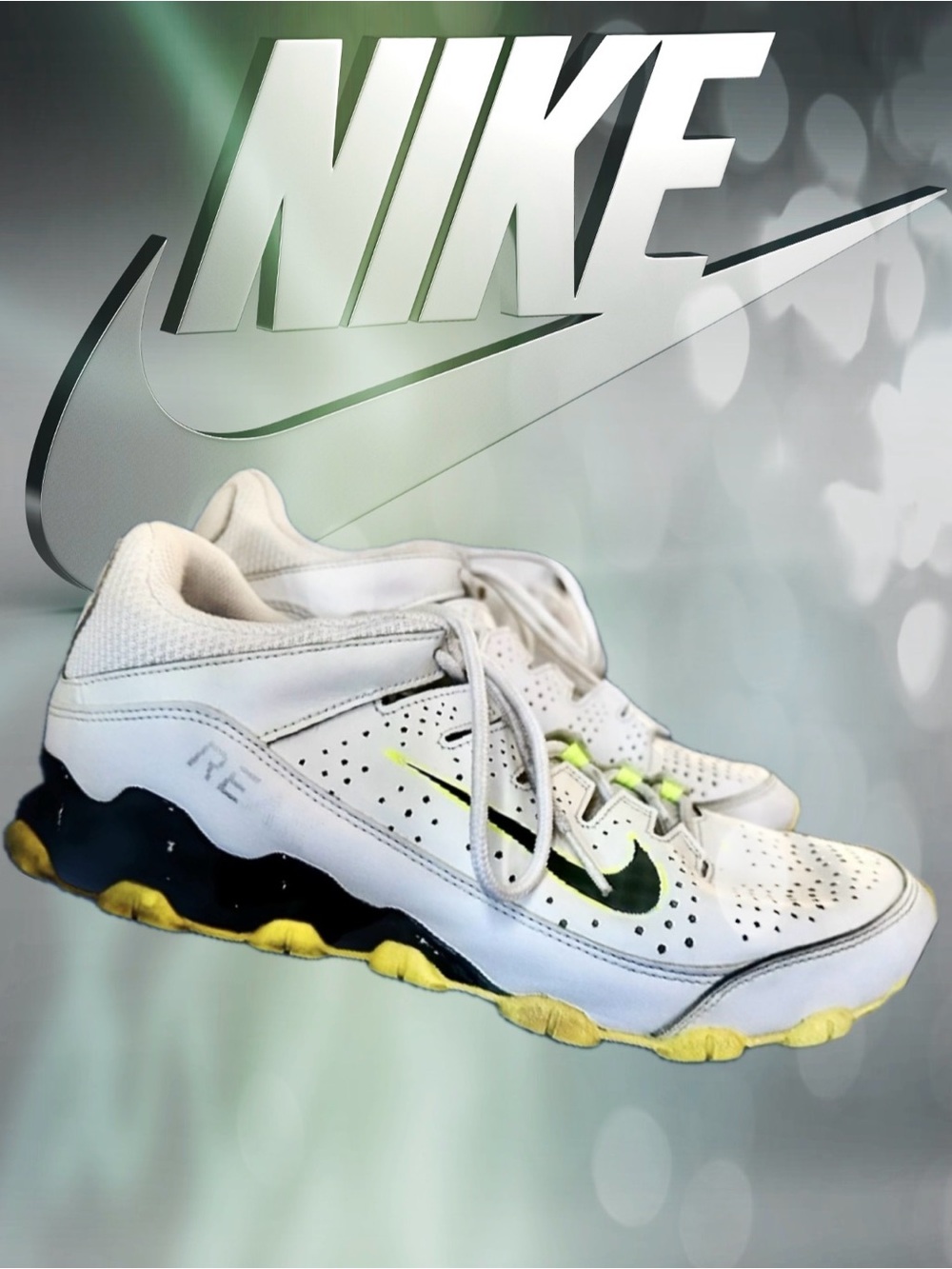 Nike Reax 8 TR 'White Volt'